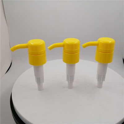 Pas Korumalı Plastik 28mm Bulaşık Sabunluk Pompası Sarı Renk