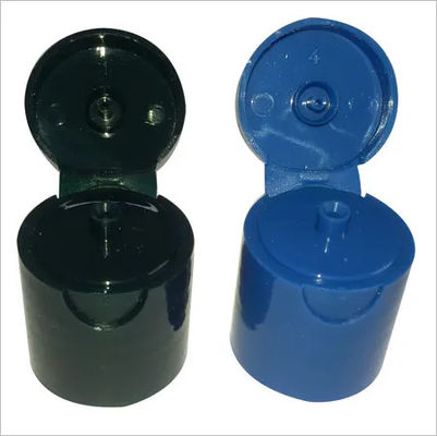 Çeşitli Boyutlarda Yuvarlak Dökülmeyen Siyah 28mm Flip Top Şişe Kapakları