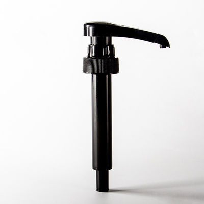 Siyah 38mm SGS Şurup Şişesi Pompası, Konteyner İçin Çikolata Şurup Pompası