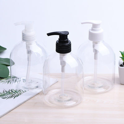 SGS 500ml Şeffaf Plastik Pompa Şişeleri