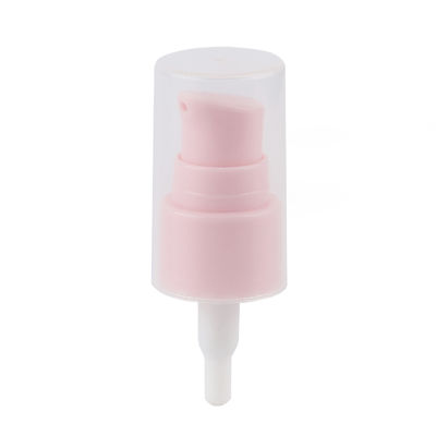 Pembe Renkli Taşınabilir El Kremi Pompa Dispenseri, Plastik Tedavi Pompası 18/410
