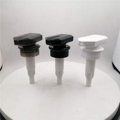33 / 410mm SGS Şampuan Dağıtıcı Pompası, Duş Dağıtıcı Pompası Siyah Beyaz