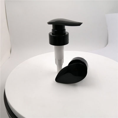 Şampuan Şişesi İçin Pürüzsüz Kapatma 33mm 3.5cc Sabunluk Siyah Pompa