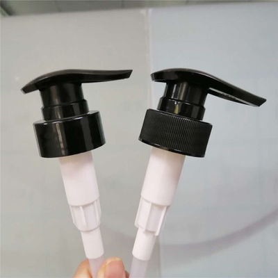 Şampuan Şişesi İçin Pürüzsüz Kapatma 33mm 3.5cc Sabunluk Siyah Pompa