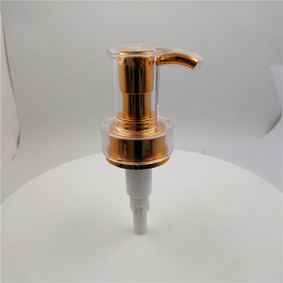 33mm 1.5ml / T Şampuan Dağıtıcı Pompası, Saç Kremi İçin Altın Sabunluk Pompası