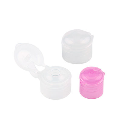 Temizlik Ürünleri İçin Kozmetik Çok Renkli 24mm Flip Üst Şişe Kapakları