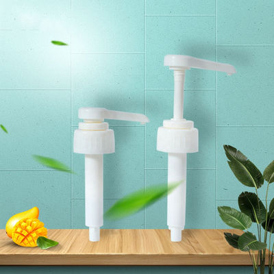Herhangi Bir Renk Dökülmeyen Plastik 38mm Şurup Şişesi Pompa Gıda Sınıfı