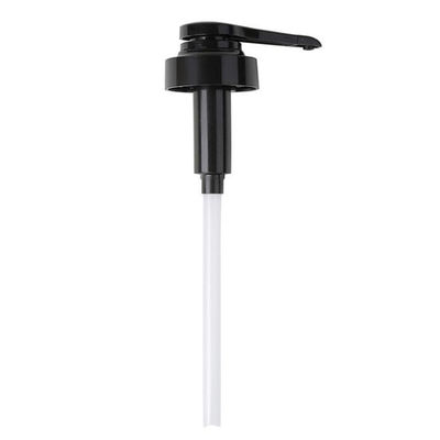Siyah Dökülmeyen 38mm Plastik Galon Pompaları, Şurup Pompası 750ml Mutfak Kullanımı