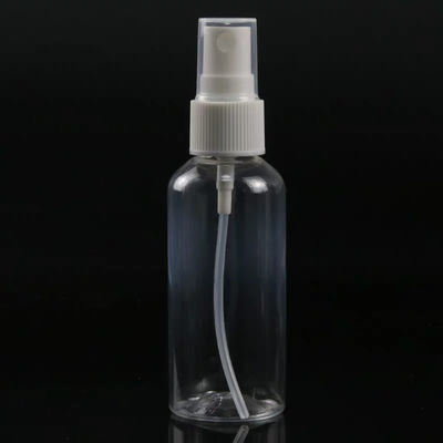 Doldurulabilir Şeffaf Plastik Sprey Pompa Şişesi, Cilt Bakımı Suyu İçin 50ml Pompa Sprey Şişesi
