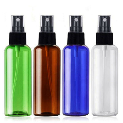 Özel Renkli Plastik Pompa Sprey Şişeleri 10ml 30ml 50ml 60ml 100ml