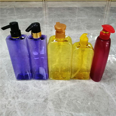 Sıvı Jel İçin Pompalı BPA İçermeyen Vidalı Tip 1 Litre Plastik Şişe