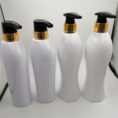 Dökülmez 33/410 Pompalı Plastik Dağıtıcı Şişeler, 500ml Beyaz Pompa Şişesi