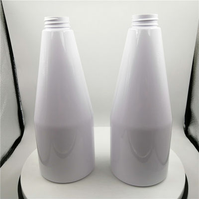 24/410 Pompalı Beyaz Renkli 500ml Plastik Dağıtıcı Şişeler