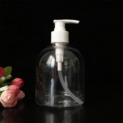SGS 500ml Şeffaf Plastik Pompa Şişeleri