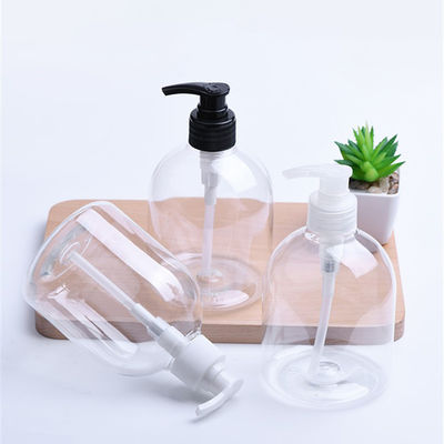 SGS 500ml Şeffaf Plastik Pompa Şişeleri