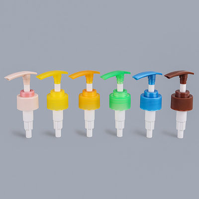 Parfüm Şişesi İçin 28mm Renkli Plastik Vücut Losyonu Pompası