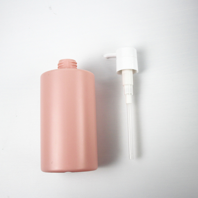 500ml HDPE kozmetik şişe el yıkama Vücut Süt şişesi şampuan ve saç kremi için boş plastik şişeler